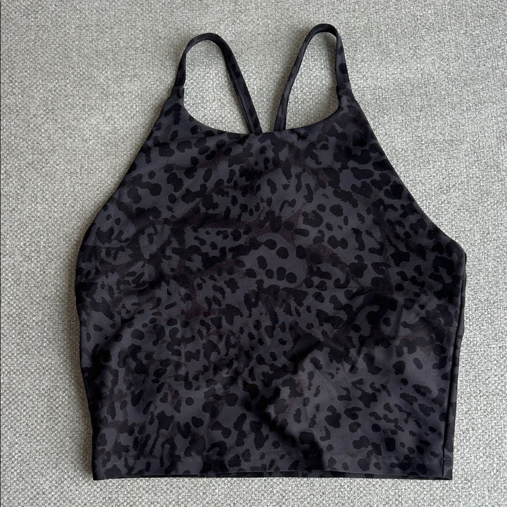 Old Navy Active Black Patterned Sports Bra